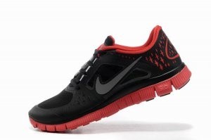 Nike Free 5.0 V4 Mens Shoes Black Red